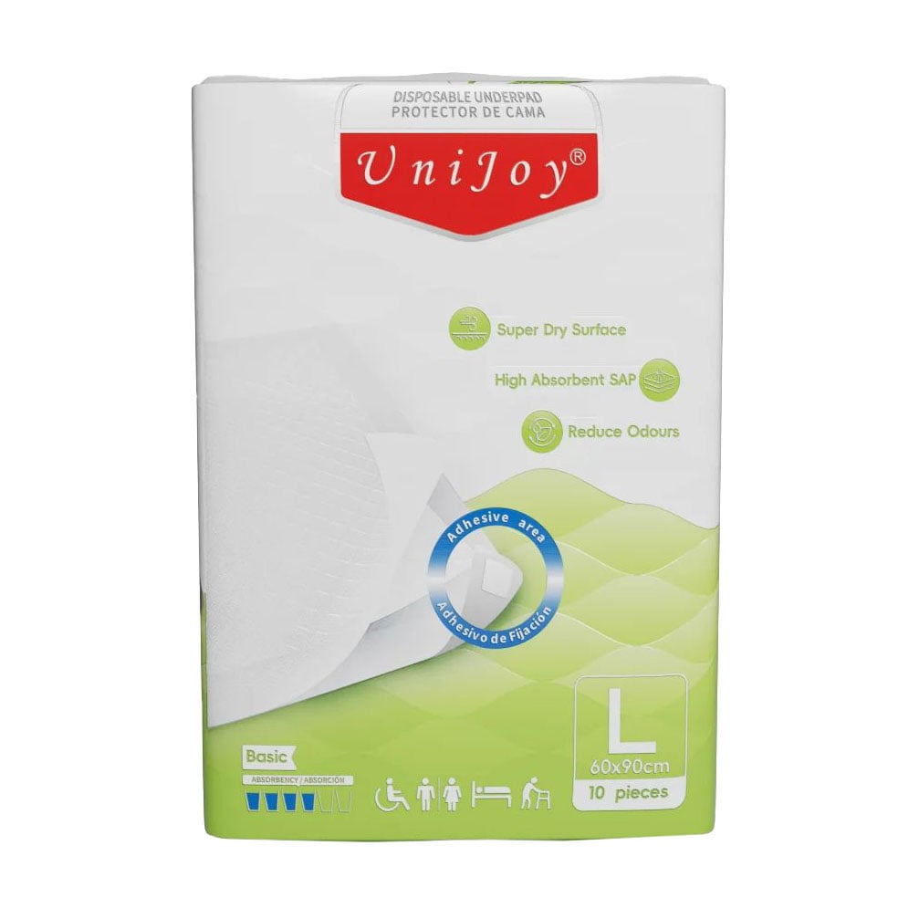 Одноразові пелюшки Unijoy 60*90 см, 10 шт